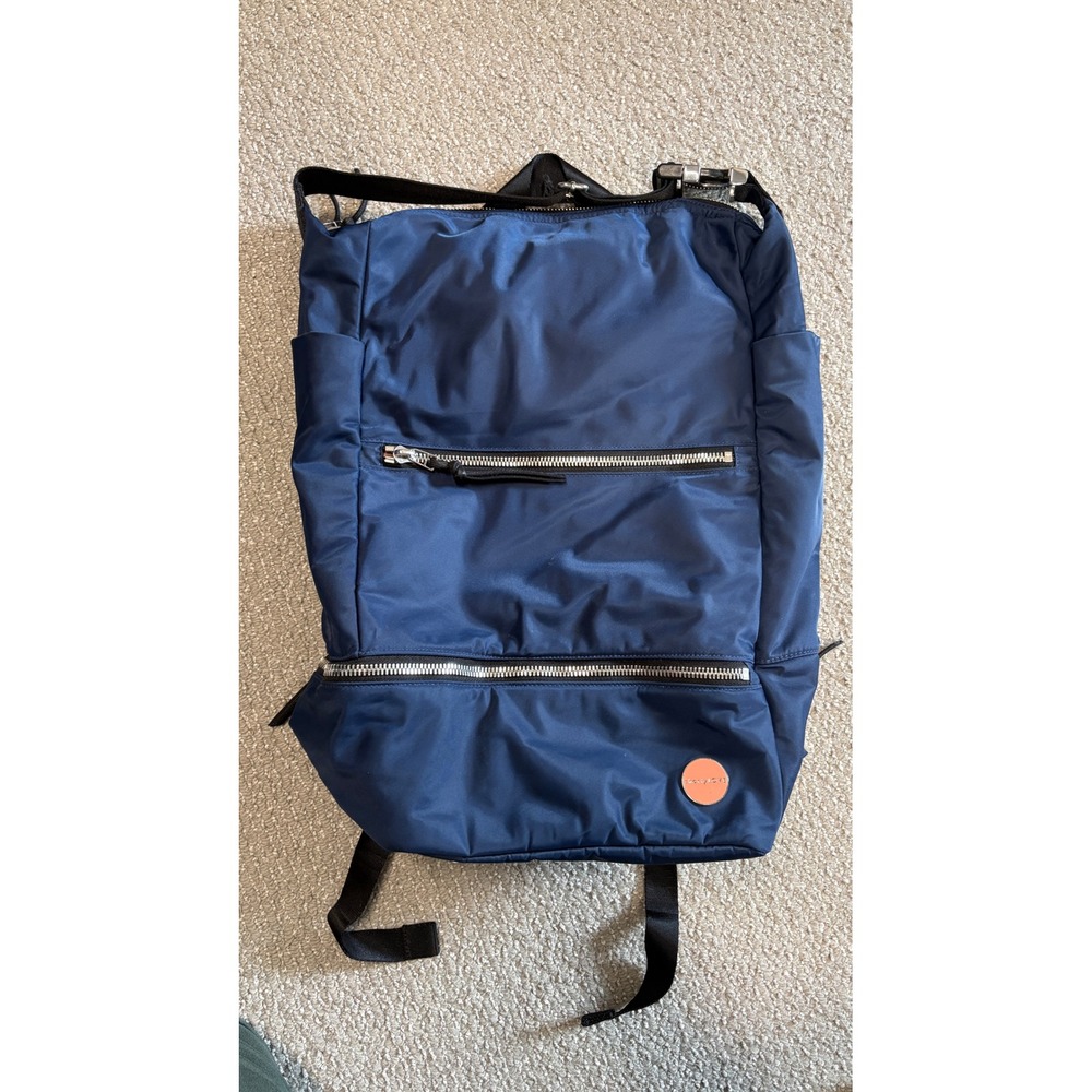 ShortyLOVE Boxer Convertible Backpack  Tote Bag Navy Blue EUC